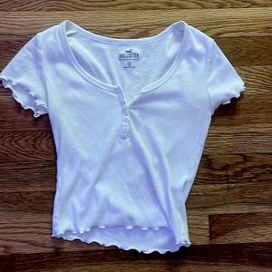 hollister size 2 button top